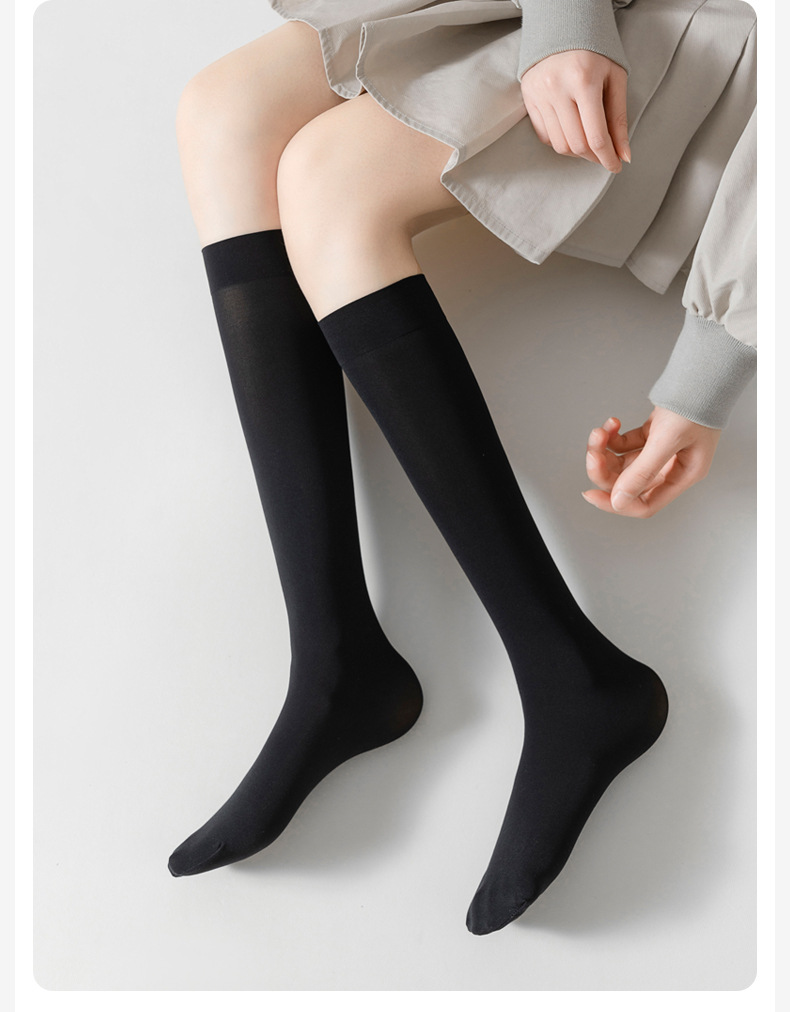 Women Classic Knee High School Socks